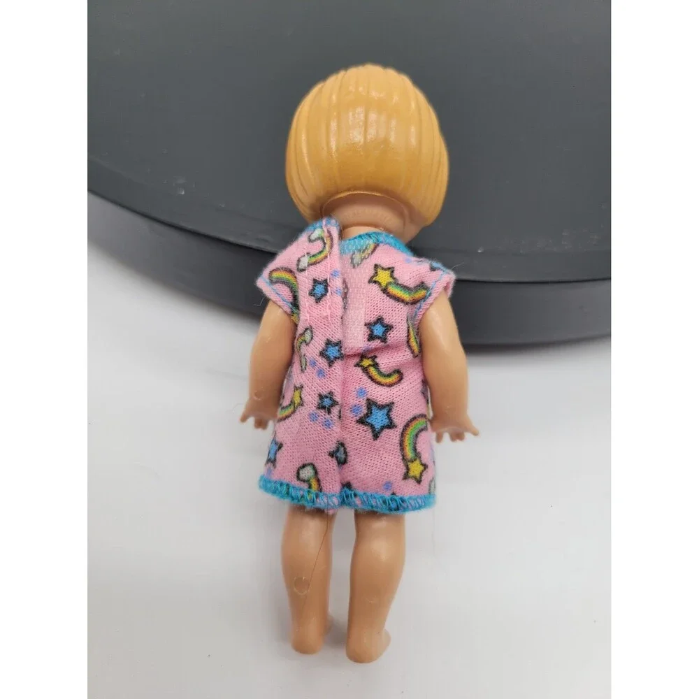 Mattel Barbie Toddler Doll Kelly Chelsea Baby Sister Dress Blonde Hair Blue Eyes